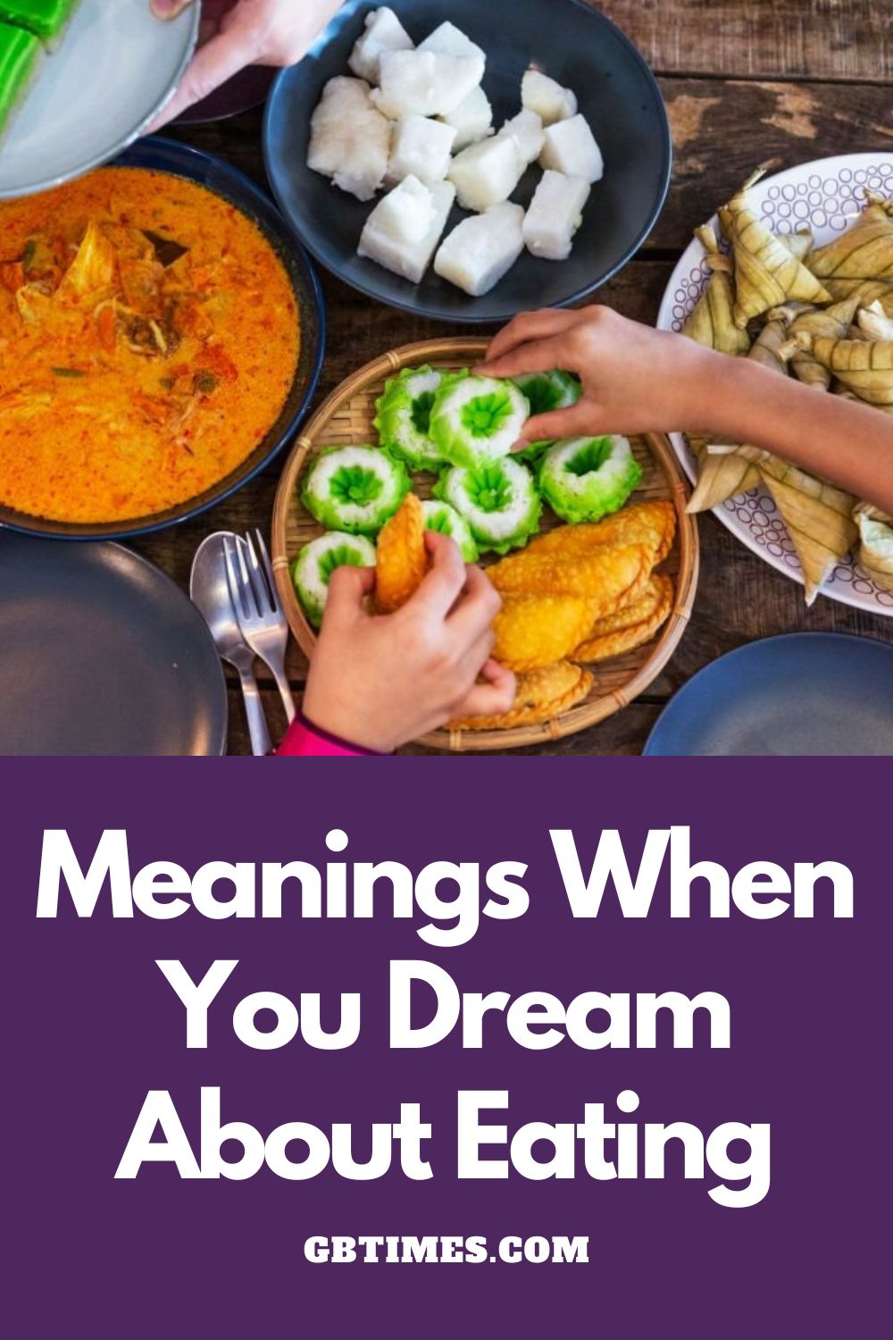 Eating in the dream - what does it mean?