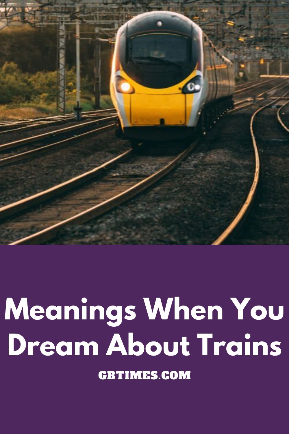 Meaning & Interpretations When You Dream Of “Train”